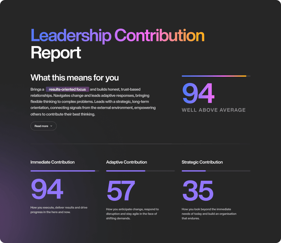 Action Driven Report