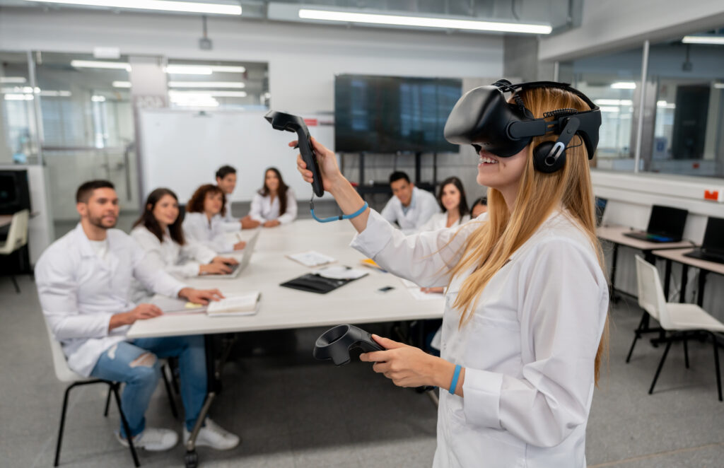 UCD Innovation Academy Virtual Reality class.